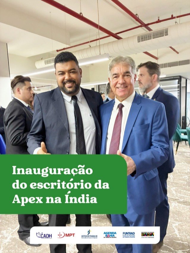Inauguração do escritório da Apex na Índia