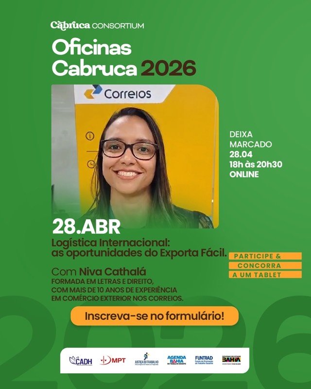 Oficina: Logística e Exporta Fácil